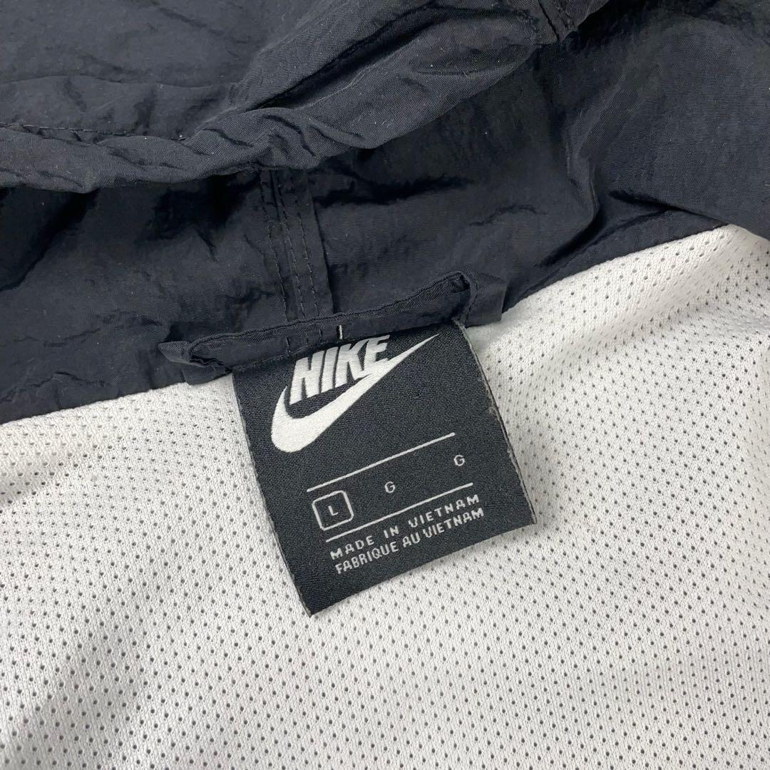 NIKE ナイキ XL相当 ジップパーカー ナイロンパーカー マルチカラー