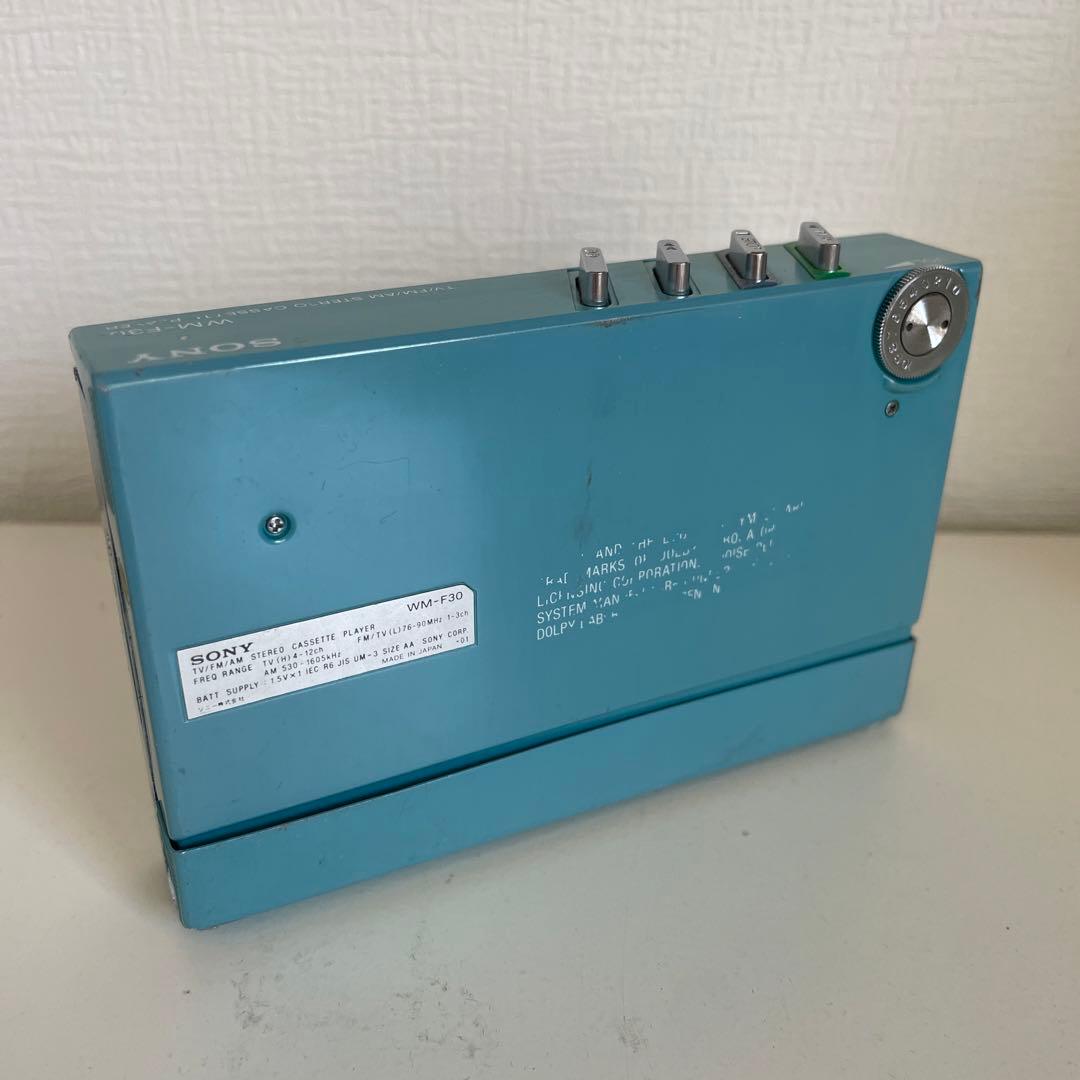 SONY WM-F30(S) ソニー カセットプレイヤー ウォークマン 大切な人への