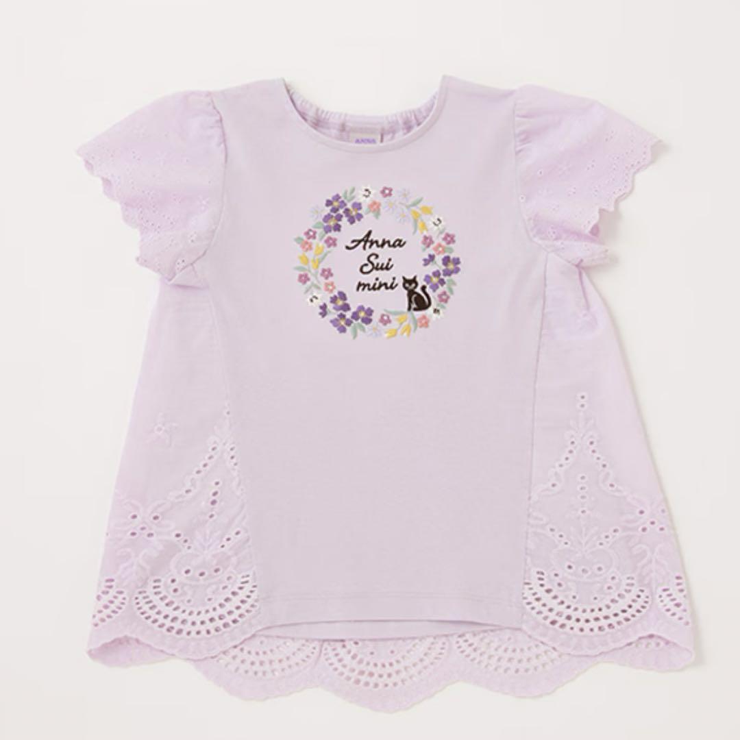 新品　アナスイミニ　レース　チュニック　Tシャツ