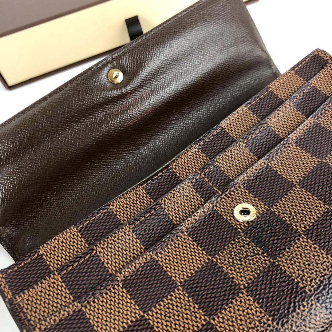LOUIS VUITTON ルイヴィトン ポルトフォイユサラ ダミエ 長財布