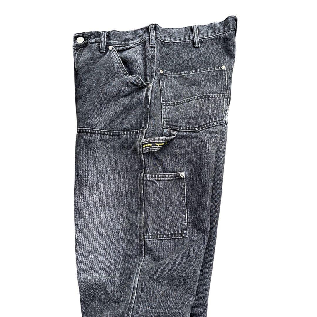SUPREME ダブルニーデニムパンツ