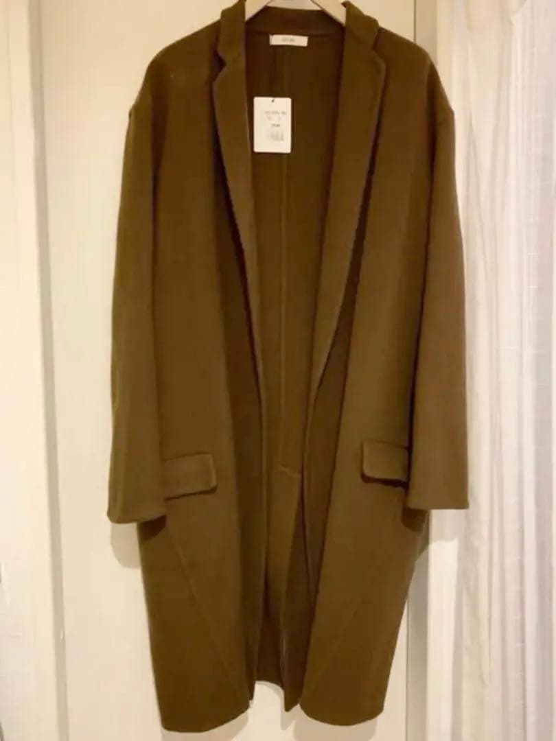 セリーヌ celine エッグクロンビーコート カシミアS CELINE