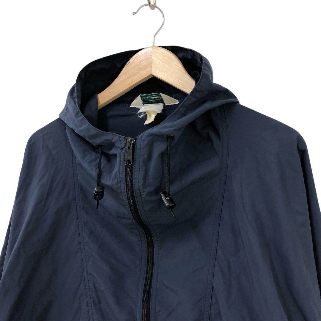 H800-17 L.L.Bean ヴィンテージ アノラックパーカー ネイビー L