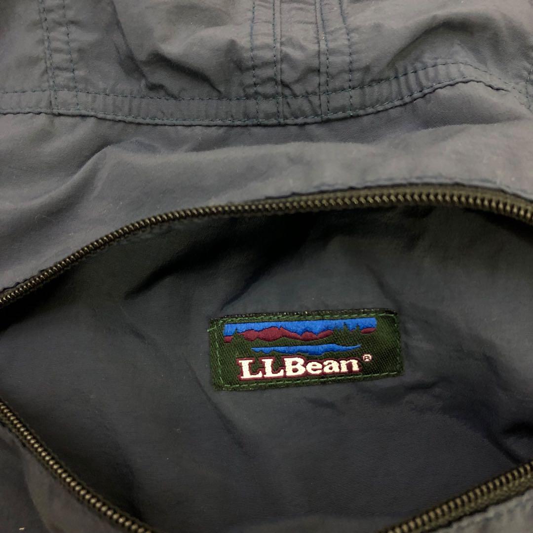 H800-17 L.L.Bean ヴィンテージ アノラックパーカー ネイビー L