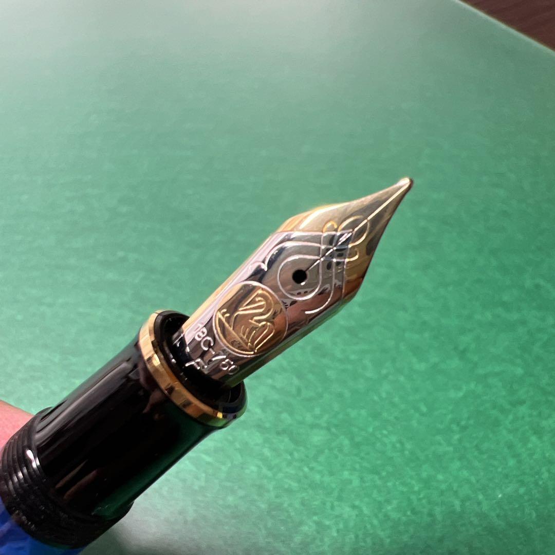 未使用】PelikanペリカンM800 ブルー・オー・ブルー 限定モデル