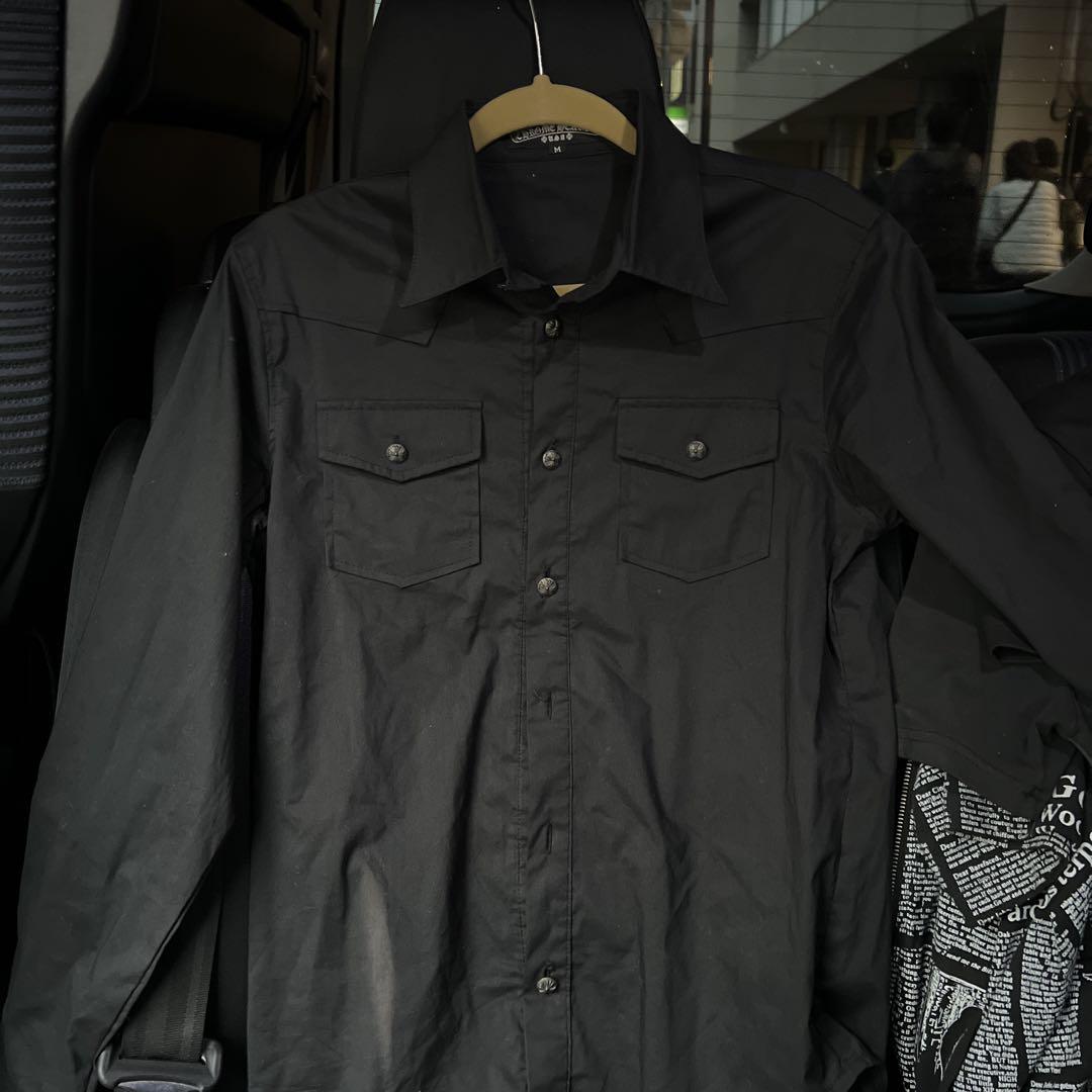 CHROME HEARTS ブラックシャツ M