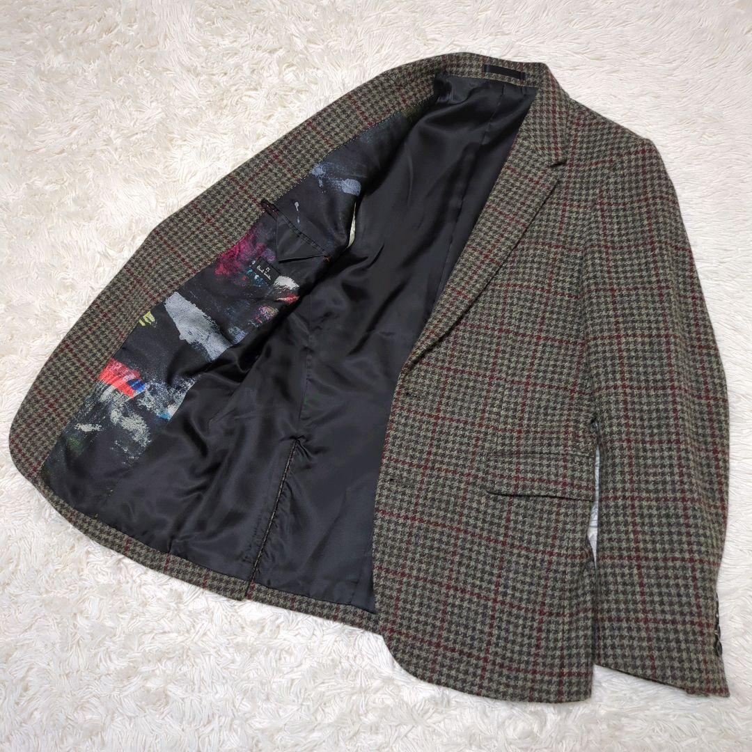 ⭕️レア・美品⭕️　PSポールスミス☓英国MOON　ツイードジャケット　サイズM