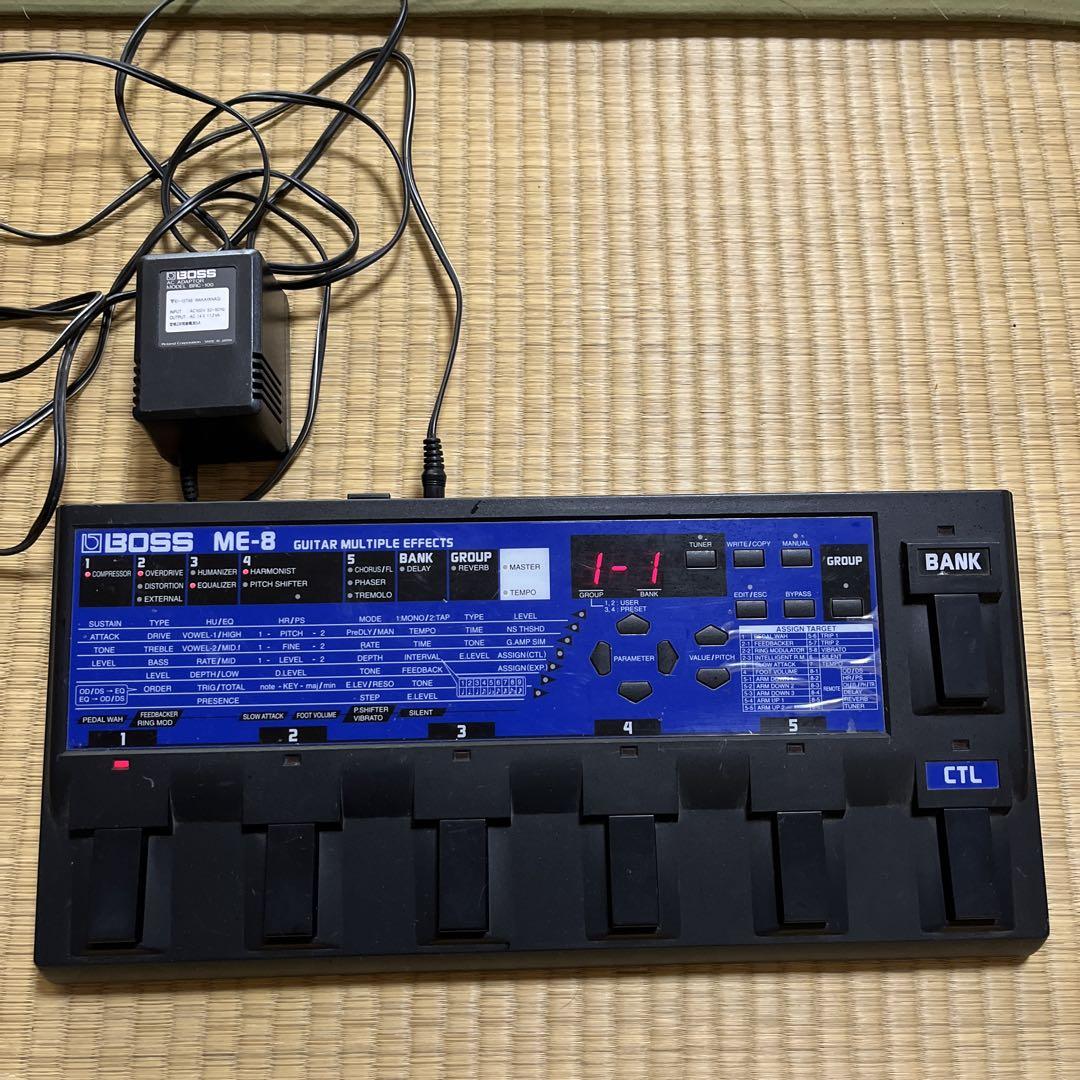 BOSS ME-8 マルチエフェクター - メルカリ