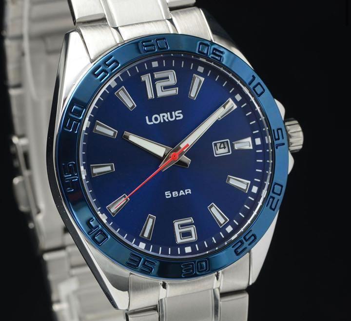 得価お得 セイコー 逆輸入 新品 腕時計 9rUoh-m18642265830 LORUS クロノグラフ ブルーフェイス 人気新品