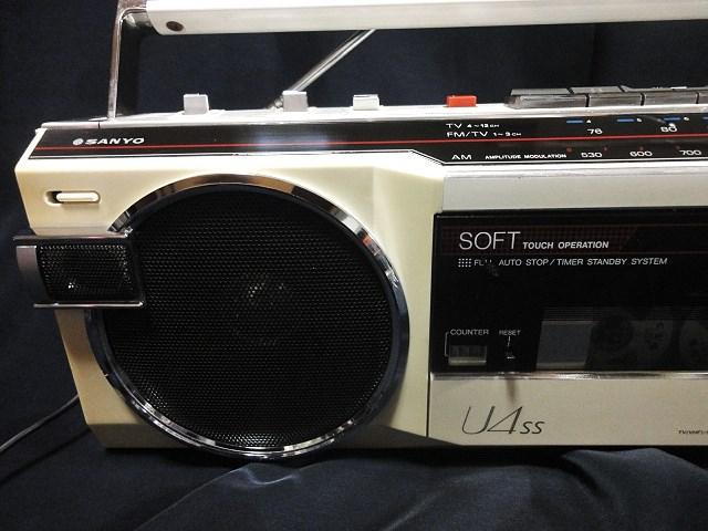 超激得低価 昭和銘機 整備清掃済 可愛いラジカセ SANYO MR-U4SS u3zDJ-m18646015644 大人気在庫