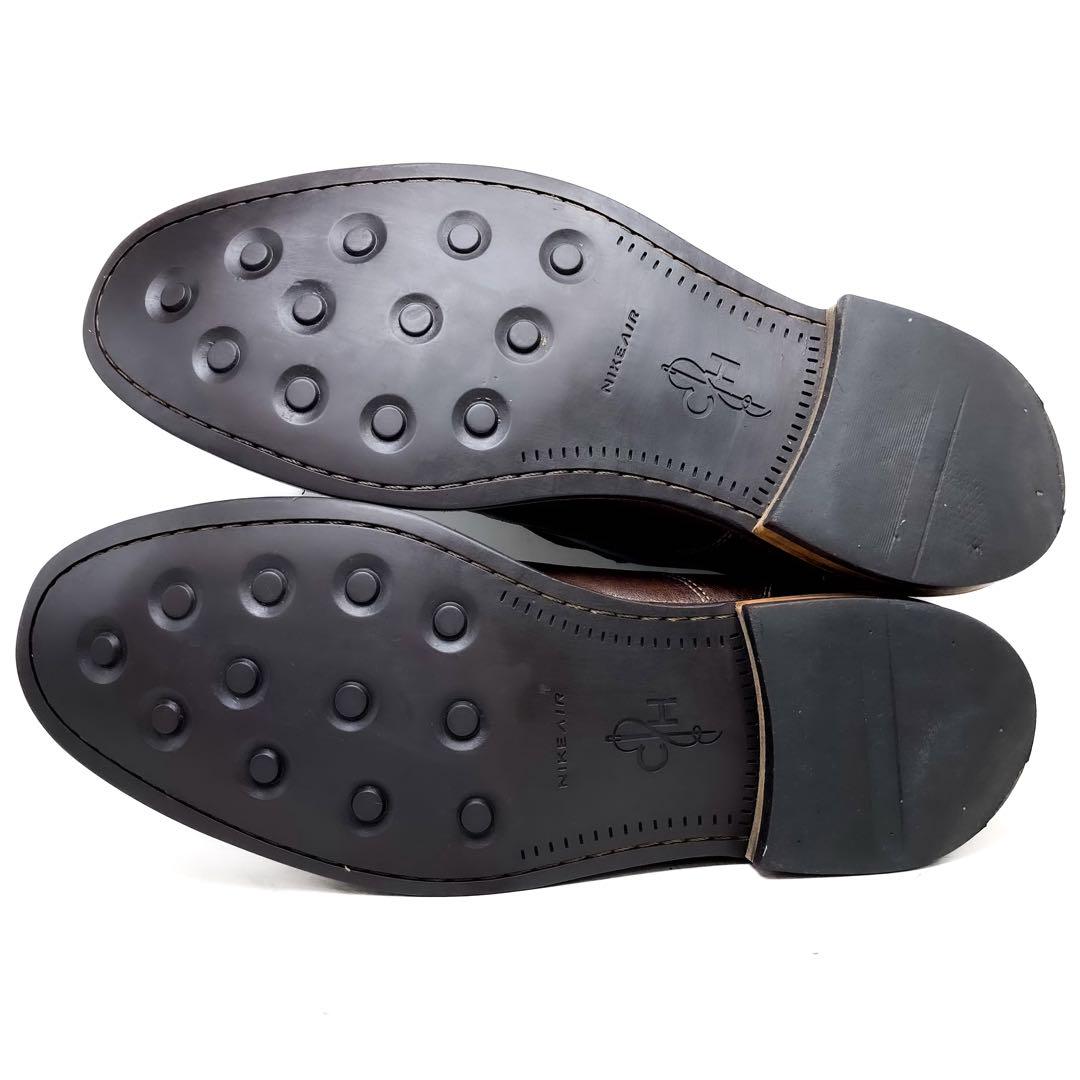 【NIKE AIR搭載】COLE HAAN サイドエラスティックレザーローファー