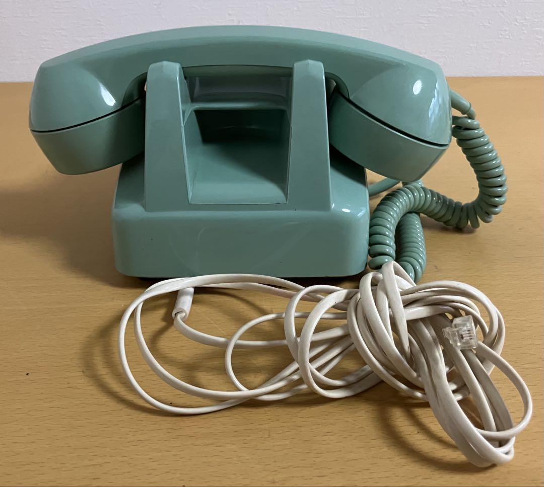 何でも揃う 新 【緑電話/日本電信電話公社 - デザイン家具・インテリア 置物