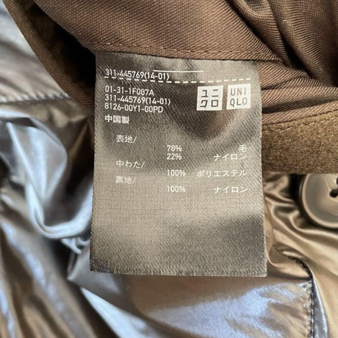 UNIQLO ユニクロ +J プラスジェイ ウール　オーバーサイズピーコート