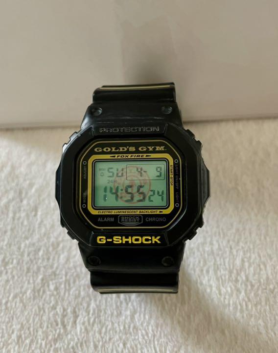 定番日本製 CASIO G-SHOCK DW5600E ゴールドジム限定コラボウォッチ 時計 Di1UI-m18650836058 再入荷好評