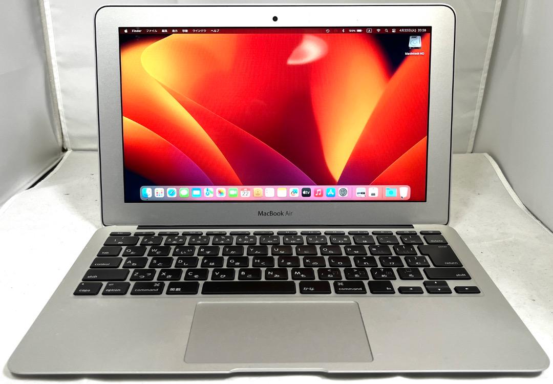 MacBook Air（Mid 2013）11.6型 Ventura（OCLP)