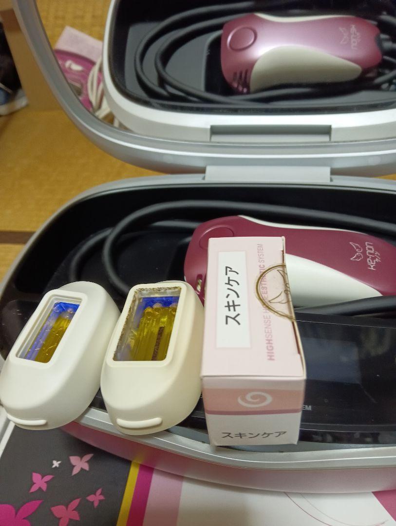 未使用に近いケノン7.1 カートリッジ付き 脱毛 美顔 メンズにも