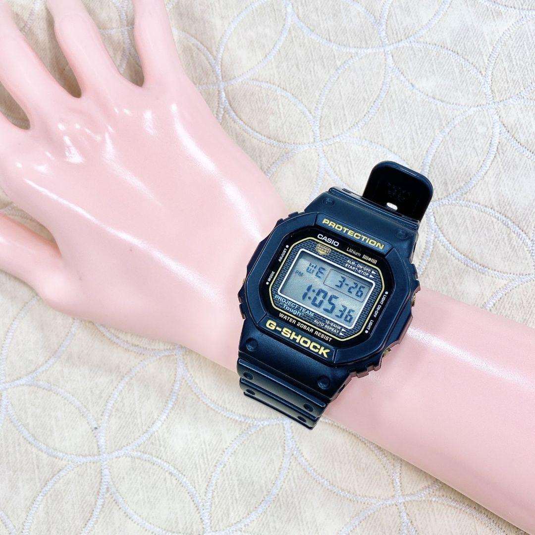 857☆超美品☆ CASIO G-SHOCK DW-5035D 35周年ブラック