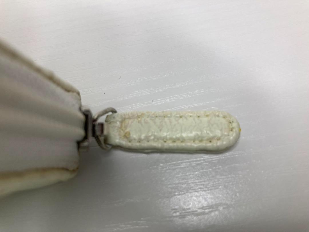 【希少訳あり】CHANEL シャネル　ツイード　マトラッセ　長財布　ホワイト