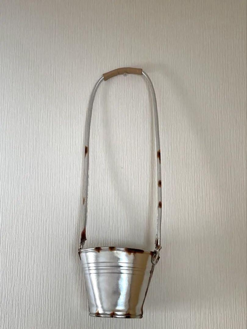 バッグ doublet RUST PAINTED BUCKET SHOULDER BAG