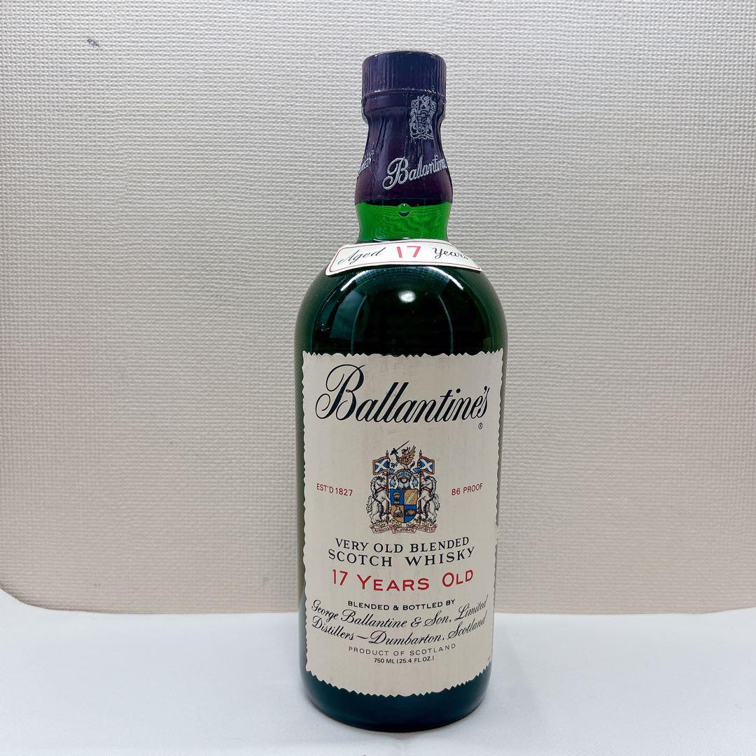 【未開栓】バランタイン 17年 スコッチウイスキー 750ml 古酒