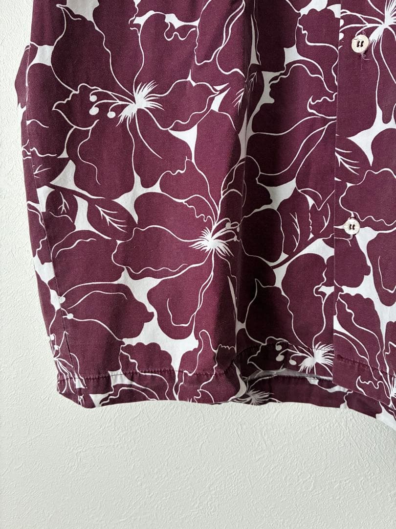 90's stussy アロハシャツ　半袖シャツ　総柄シャツ　USA製