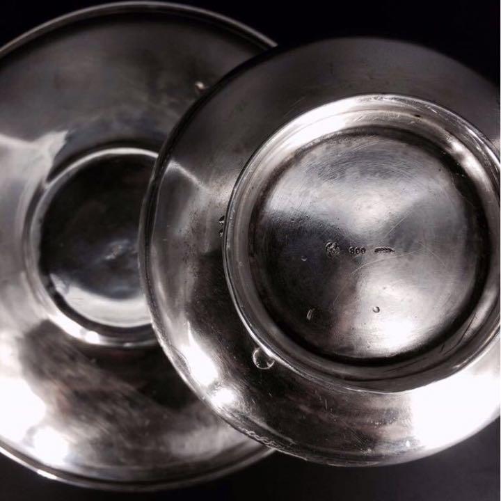 安い新品 迎賓館 バタフライハンドル カップ&ソーサー 特別発注品 yg26p-m18657918789 芸術品 純銀 蝶 限定SALE爆買い