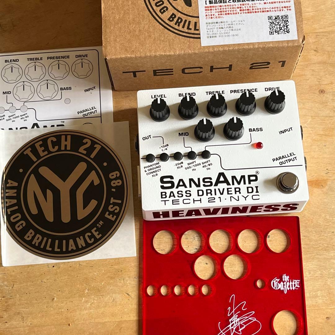 Tech21 Bass Driver DI v2 Heaviness プリアンプ Tech21 Bass Driver DI v2 Heaviness プリアンプ
