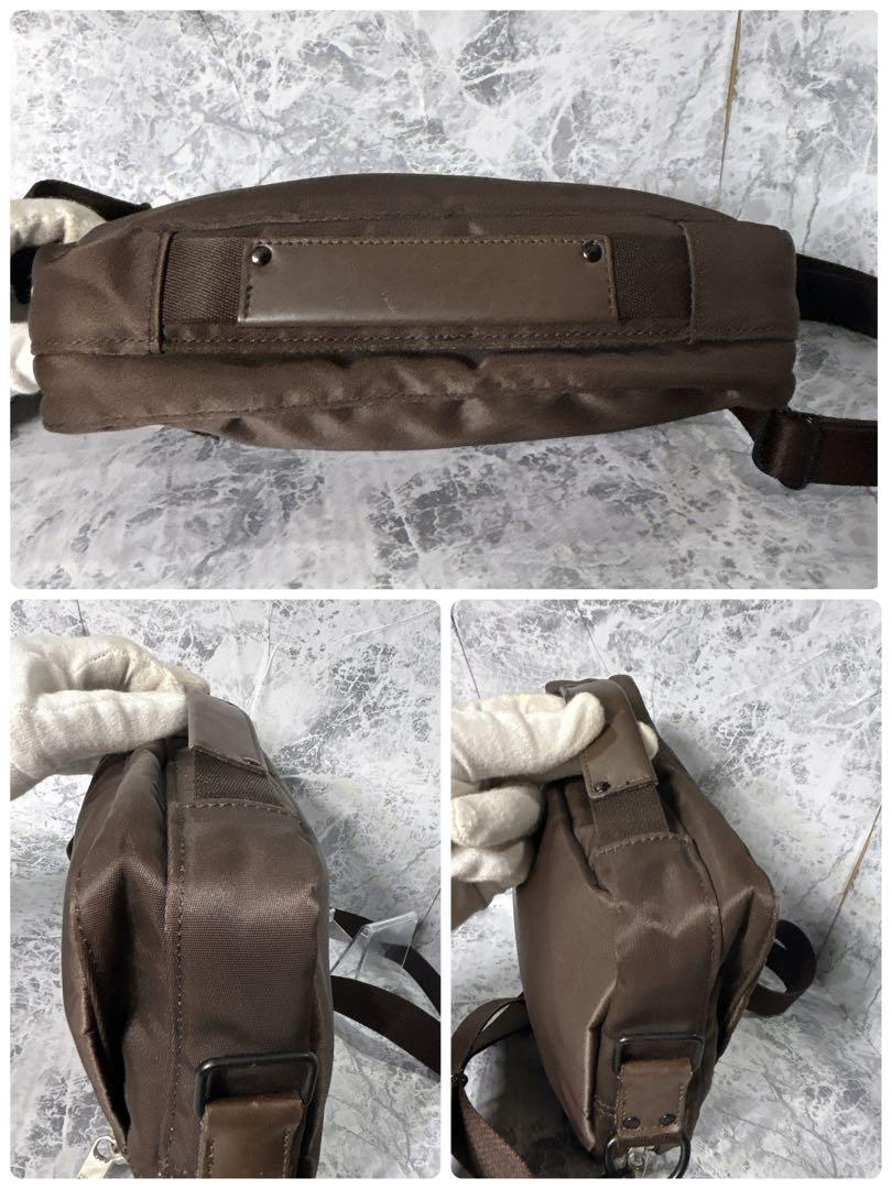 高質で安価 廃盤品】ポーター 定価21,450円 ブラウン リフト ポーチ PORTER バッグ
