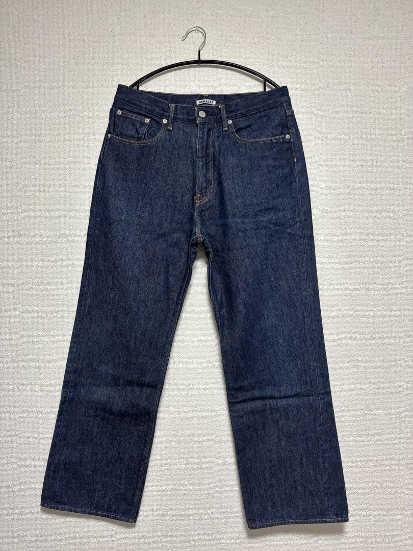 AURALEE オーラリー HARD TWIST DENIM 5P パンツ 32