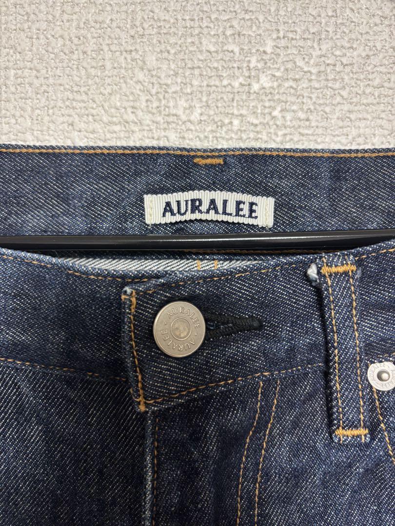 AURALEE オーラリー HARD TWIST DENIM 5P パンツ 32