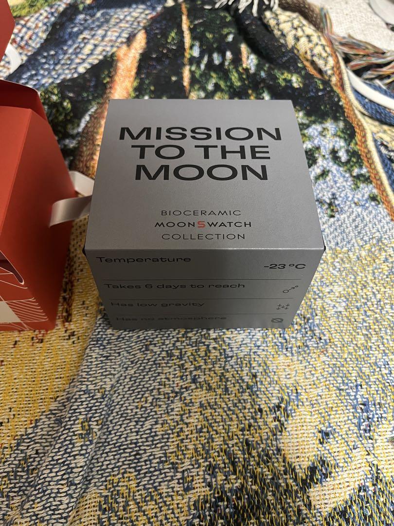 OMEGA swatch MISSION TO THE MOON 新品未使用