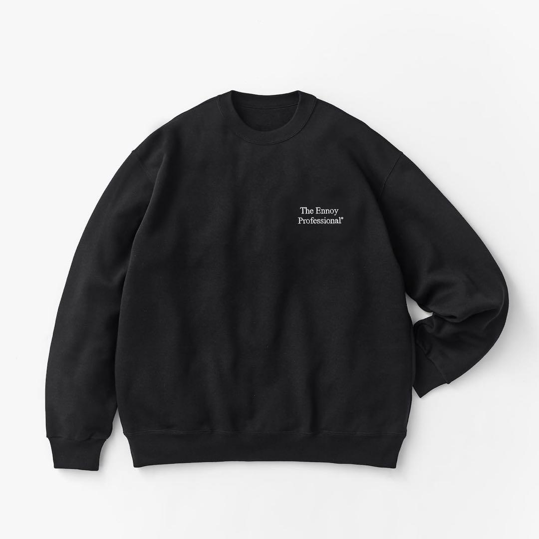 トップス ennoy PROFESSIONAL CREW SWEAT SET UP M