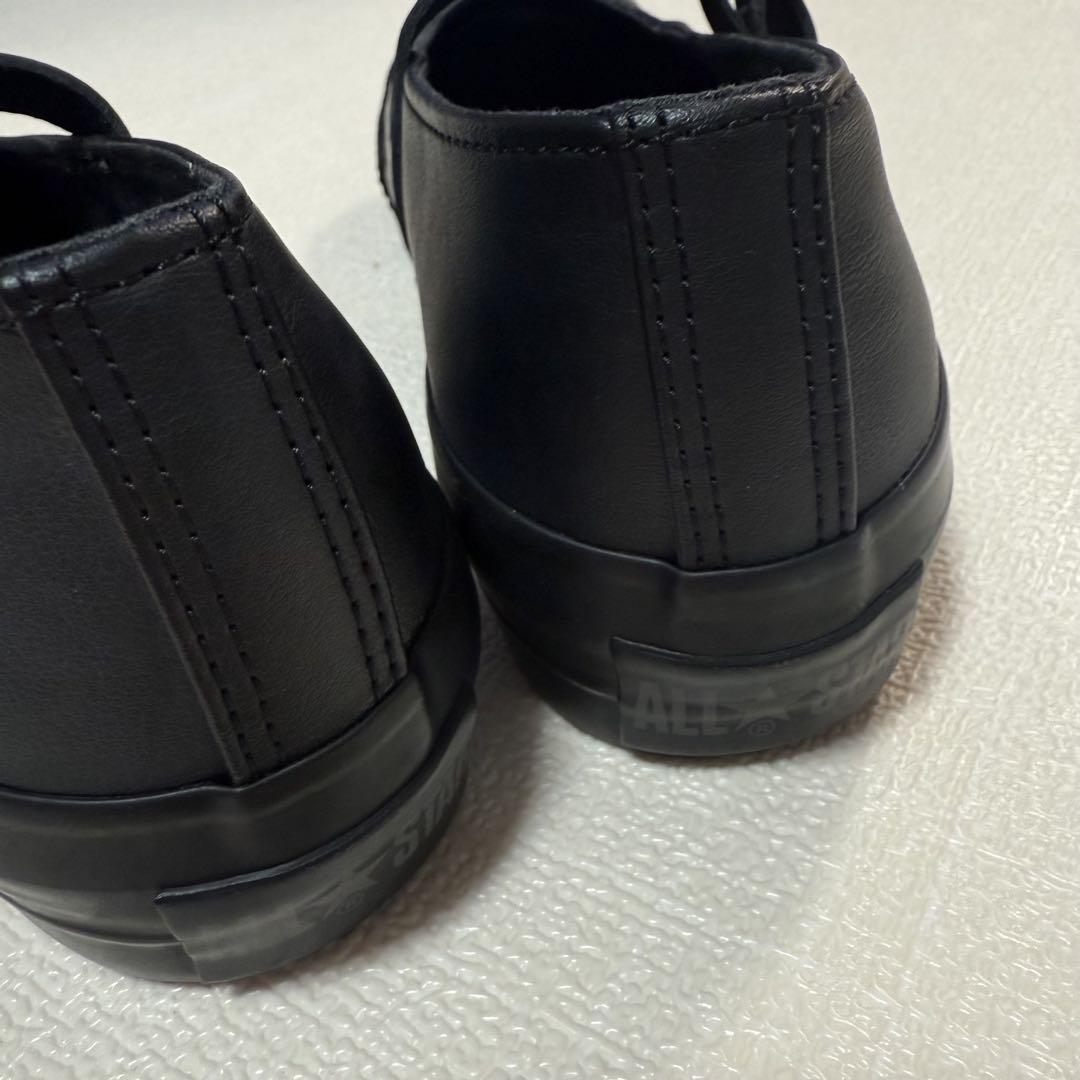 【美品】Converse プラットフォーム メリージェーン ブラック 24.5㎝