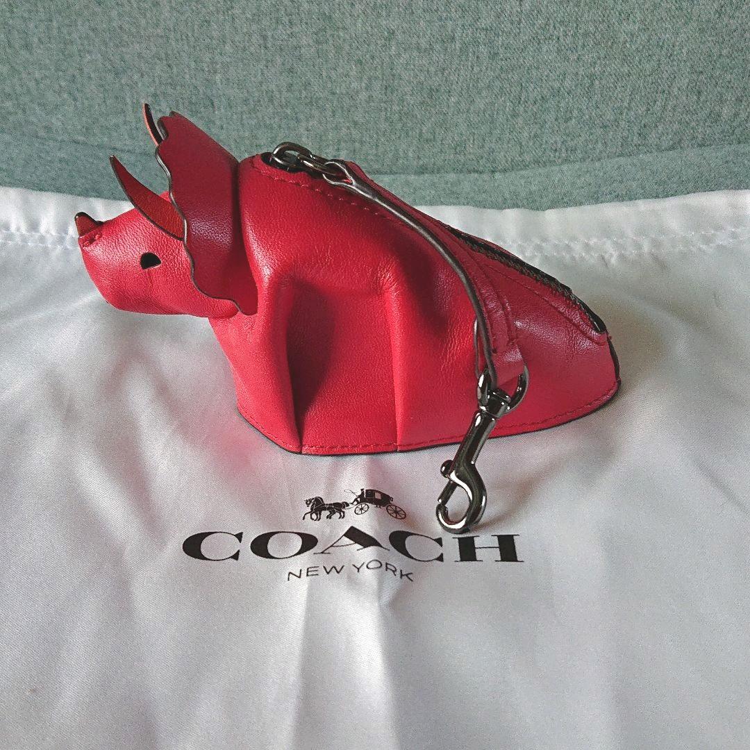 COACH コーチ Tricky コインケース トリケラトプス