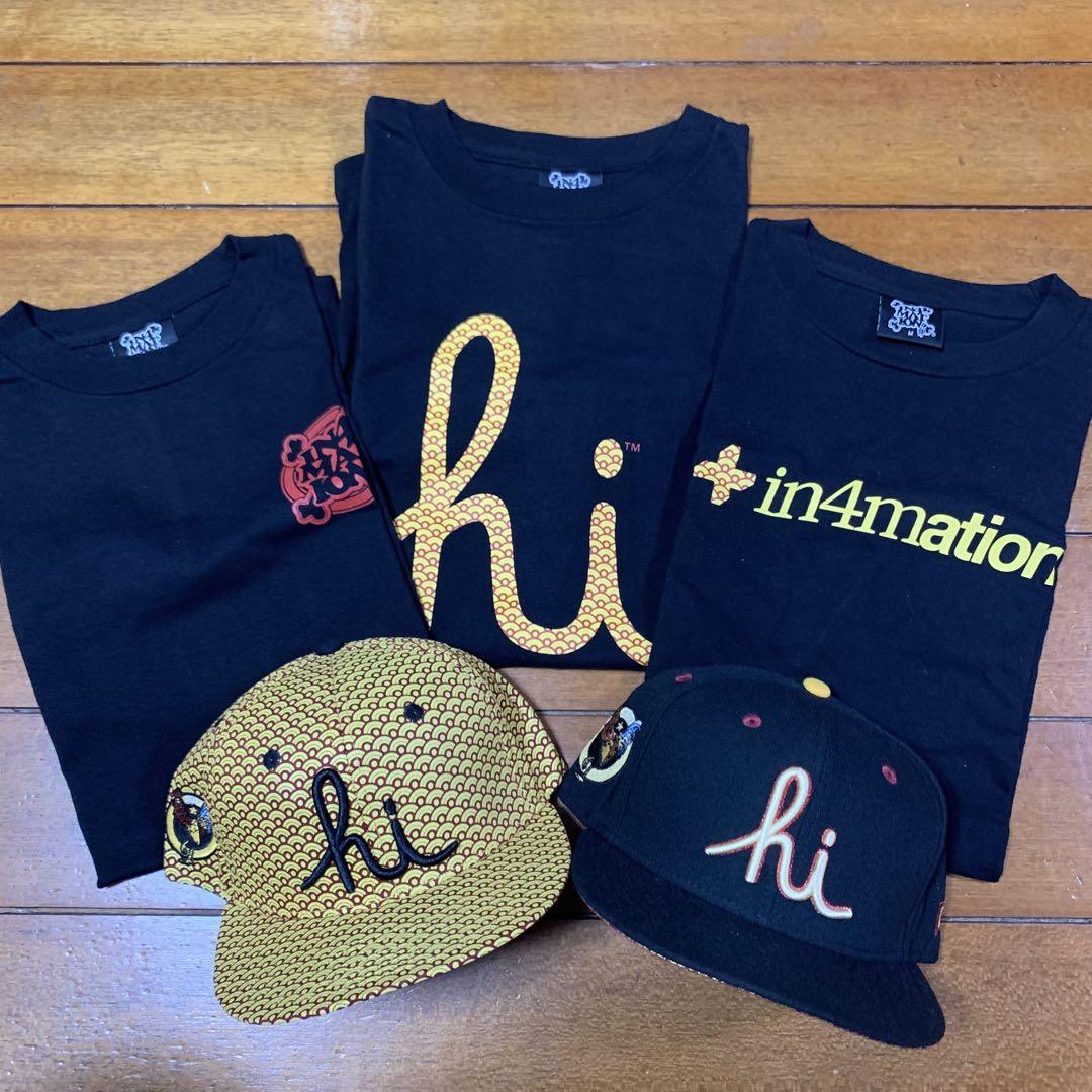 インフォメーション キャップ＆Tシャツセット売り IN4MATION