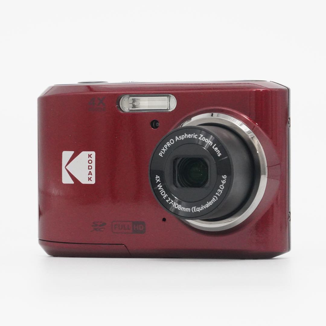 KODAK PIXPRO FZ45 レッド デジタルカメラ