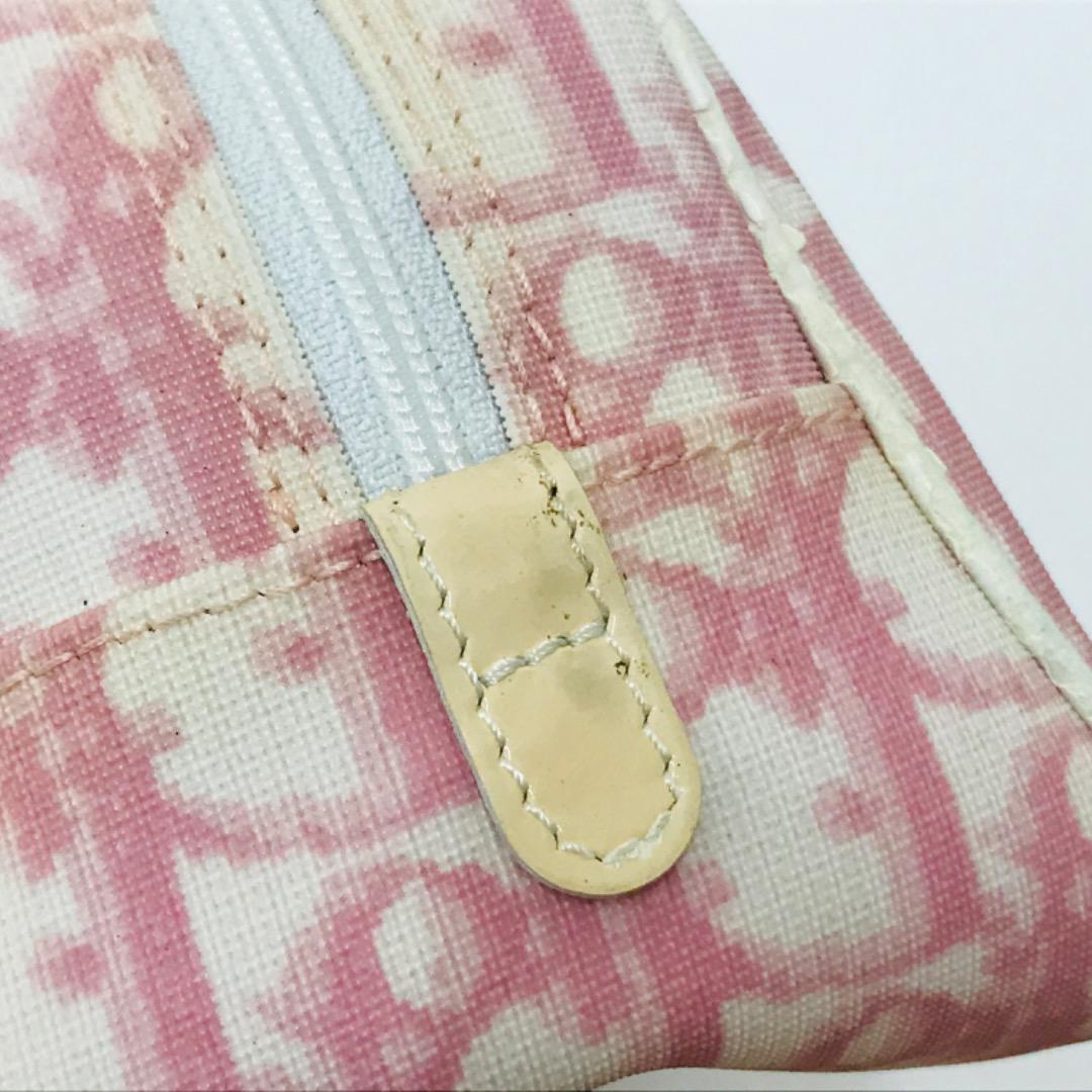 Dior　クリスチャンディオール　トロッター　コスメ　ポーチ　ピンク　No1