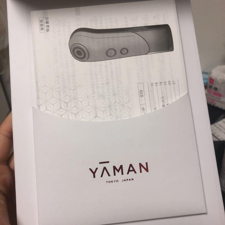 最安値100%新品 ヤーマン 美顔器 ジェル付き RFブルームレッド 国内 海外対応 CyQ7S-m18670243471 高品質HOT