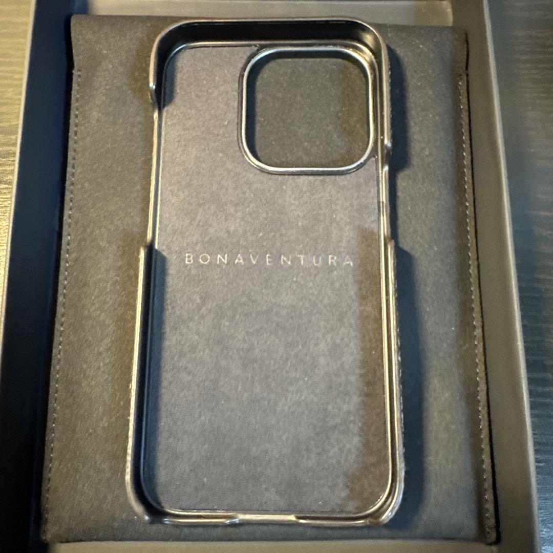ボナベンチュラ iPhone15Pro バックカバーケース シュリンク