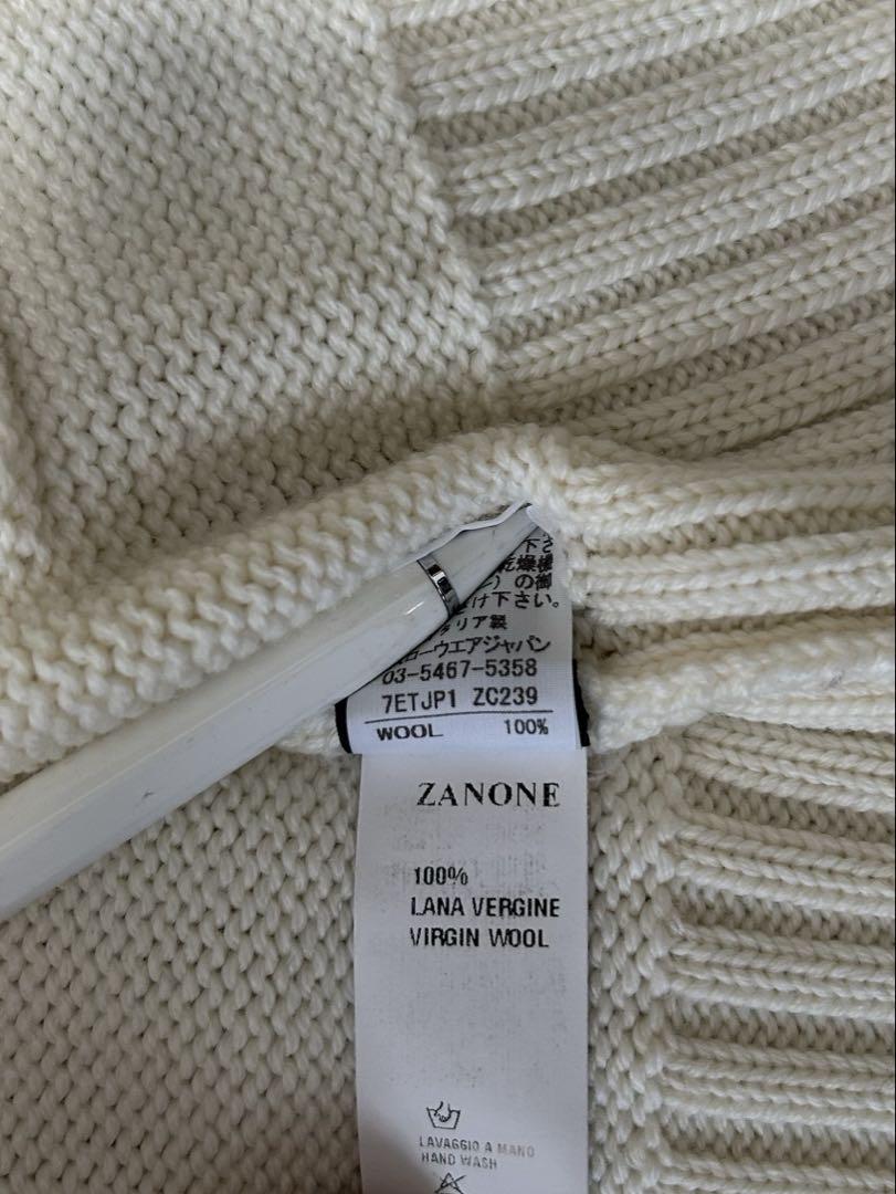 【極美品：希少】ZANONE CHIOTO 希少カラーWhite ４４