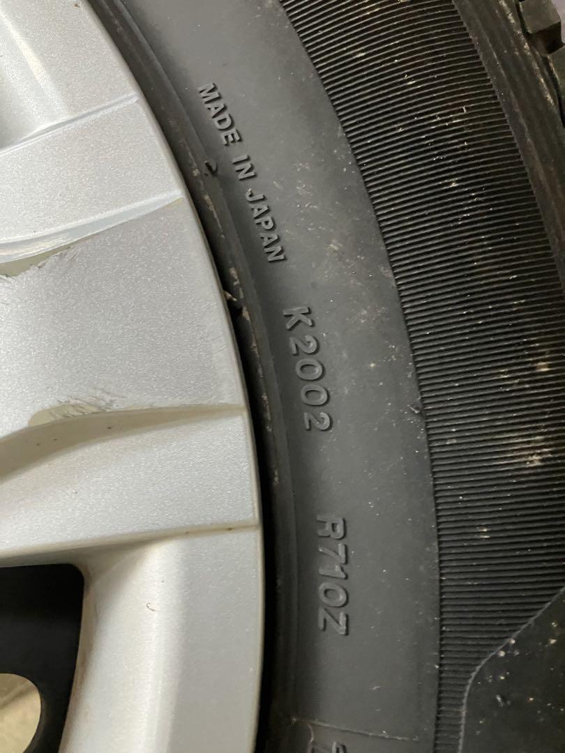 ハイエース　BRIDGESTONE 15インチタイヤ　４本セット