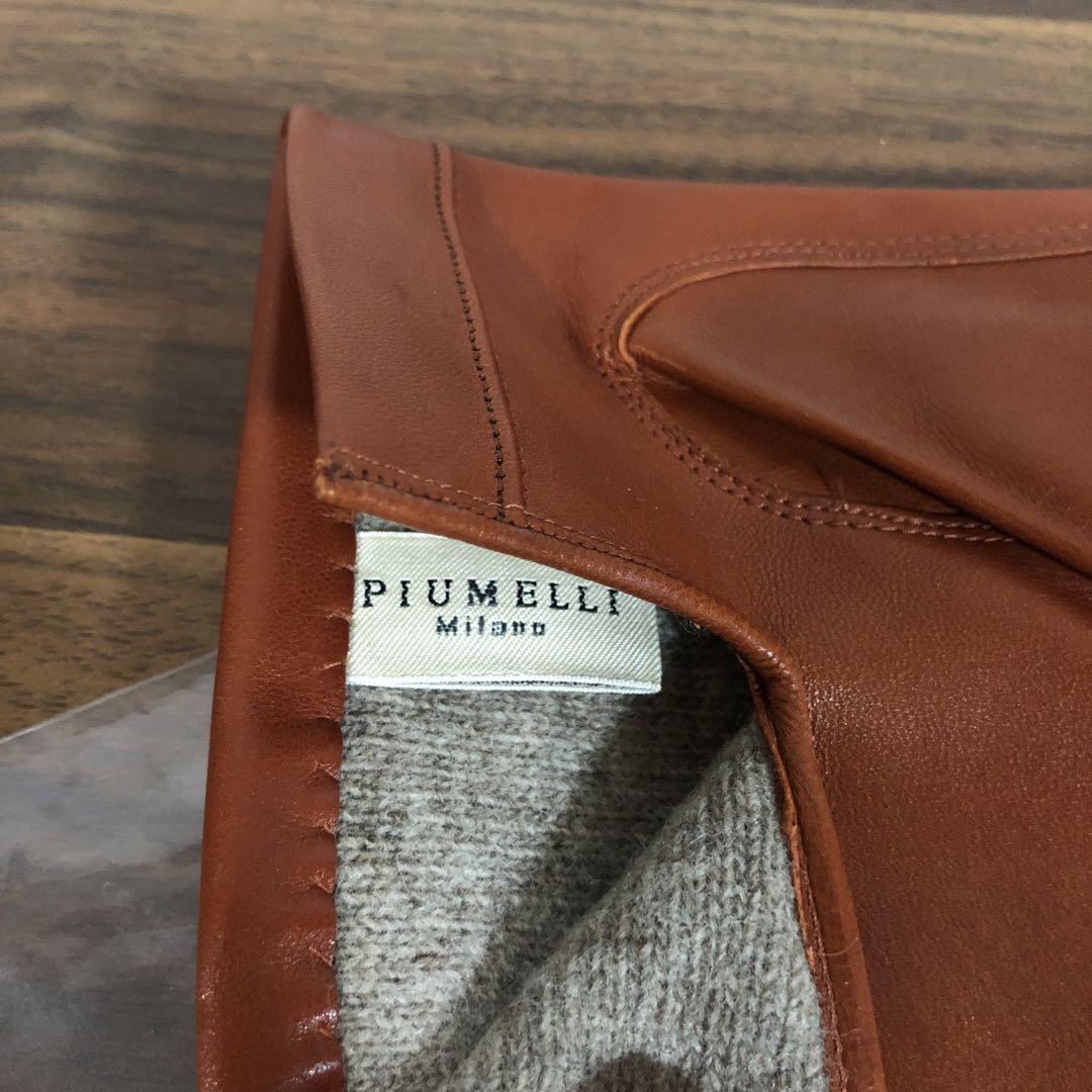 未使用品 PIUMELLI ピウメッリ 手袋 サイズ 9 裏地 カシミア