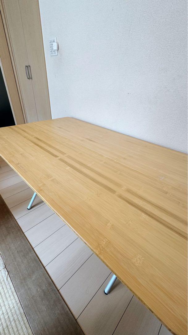 snow peak ワンアクションテーブルロング竹 LV-015TR 美品