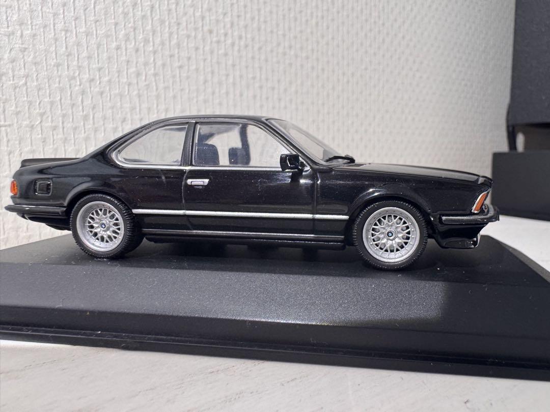 MINICHAMPS BMW 635 CSi 黒 1982-87 1/43