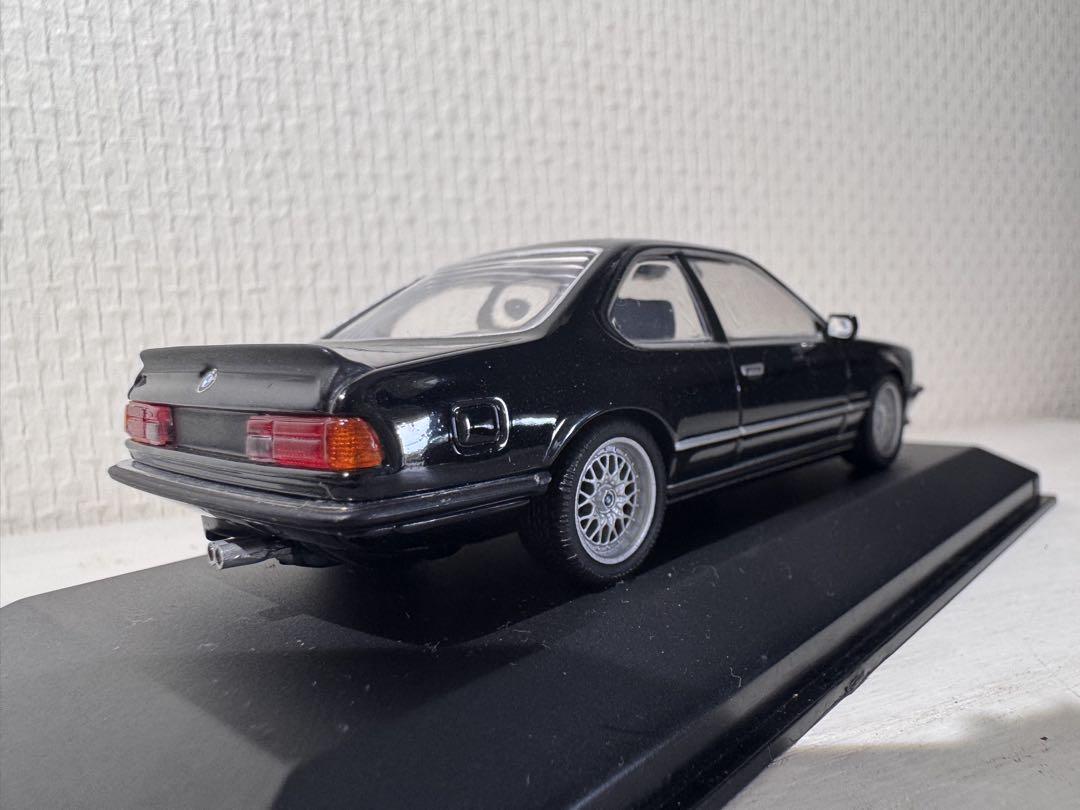 MINICHAMPS BMW 635 CSi 黒 1982-87 1/43