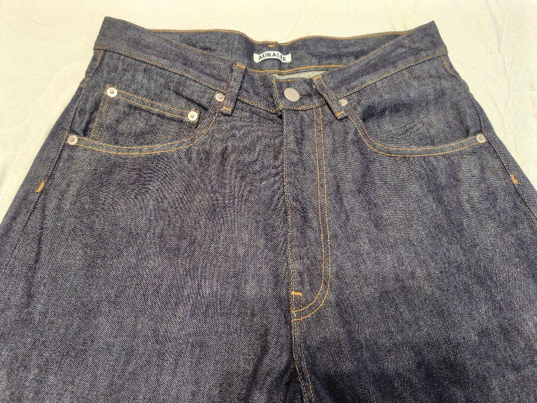 新品未使用　AURALEE HARD TWIST DENIM WIDEPANTS
