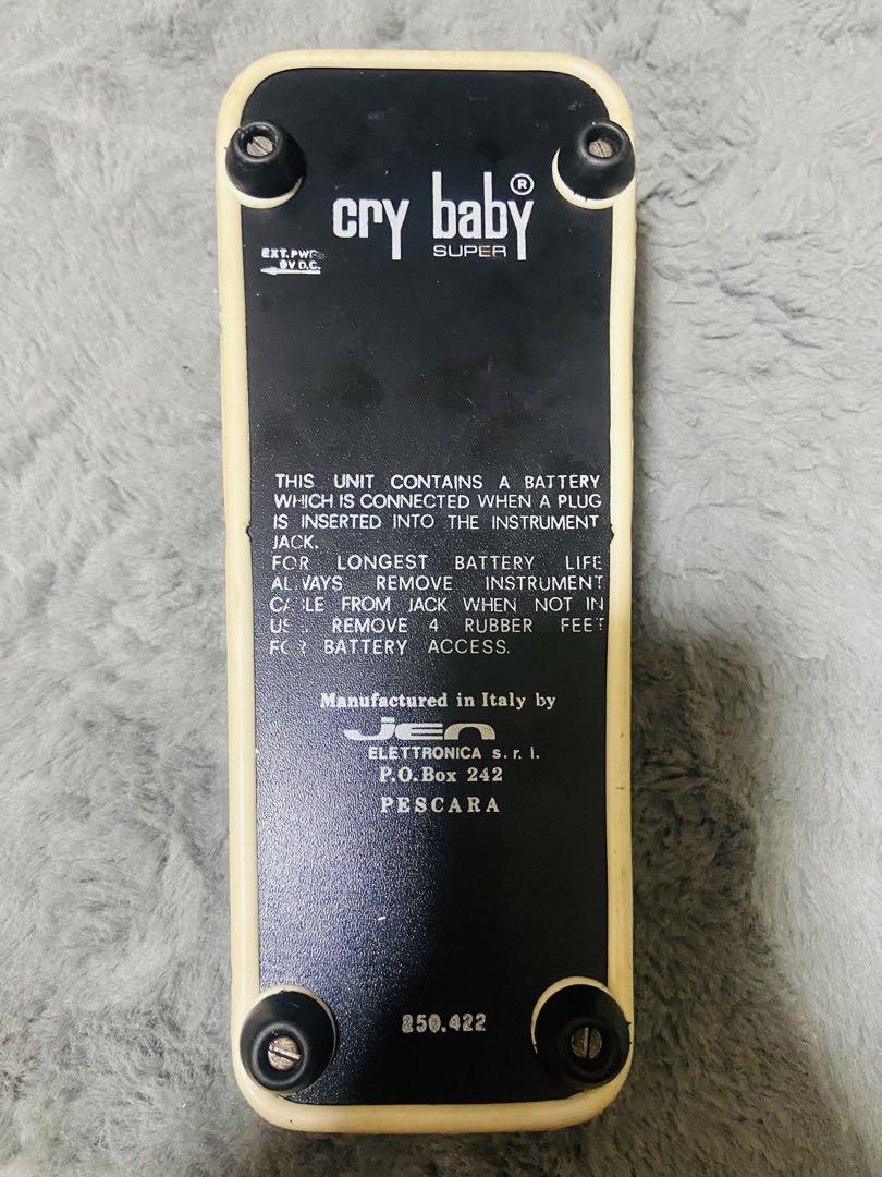 【ギフト】 レア・ビンテージJen Cry Baby SUPER 250.422緑FASEL ギター