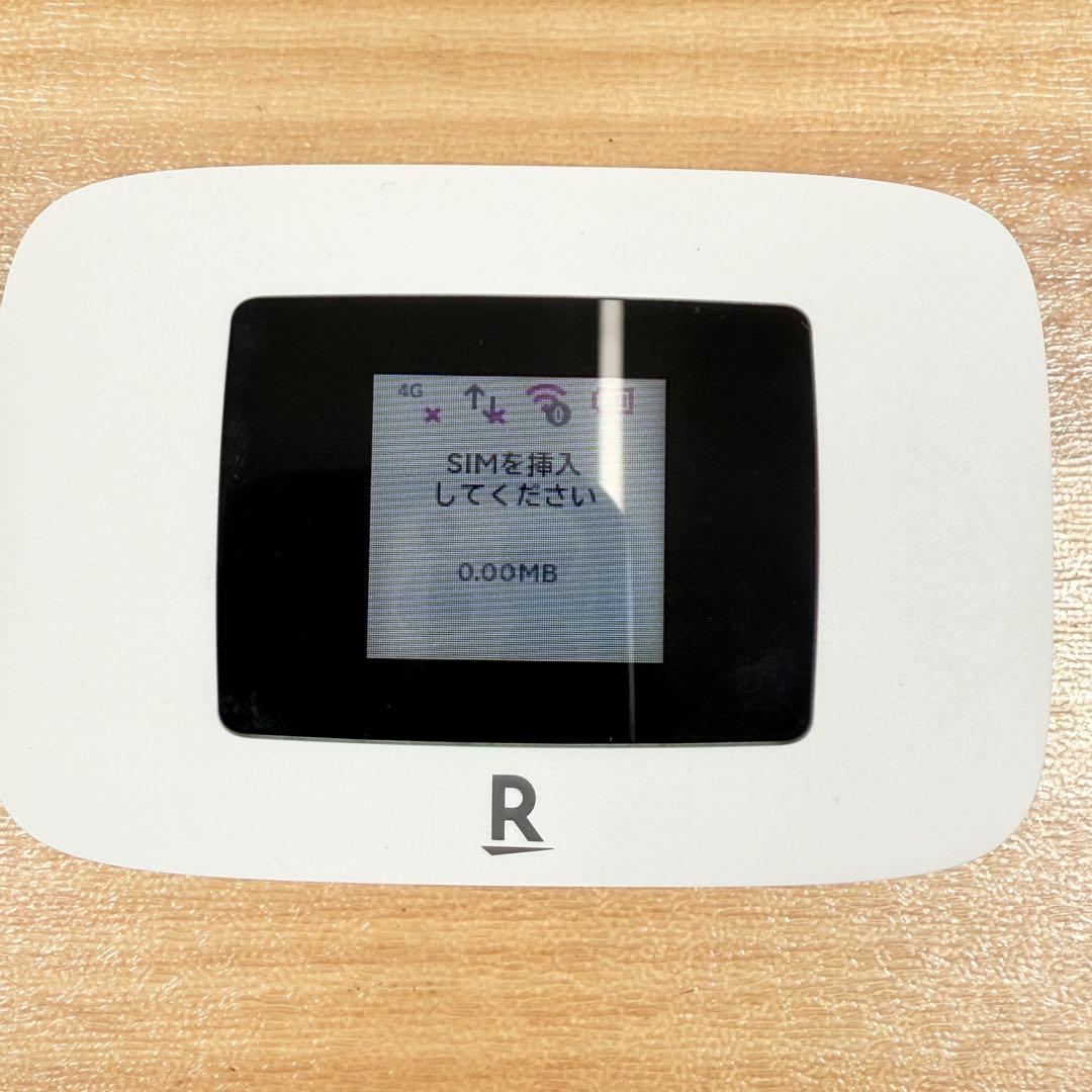 楽天ポケットWi-Fi T99W541 ホワイト セイモバイル☆Rakuten WiFi Pocket Platinum [T99W541