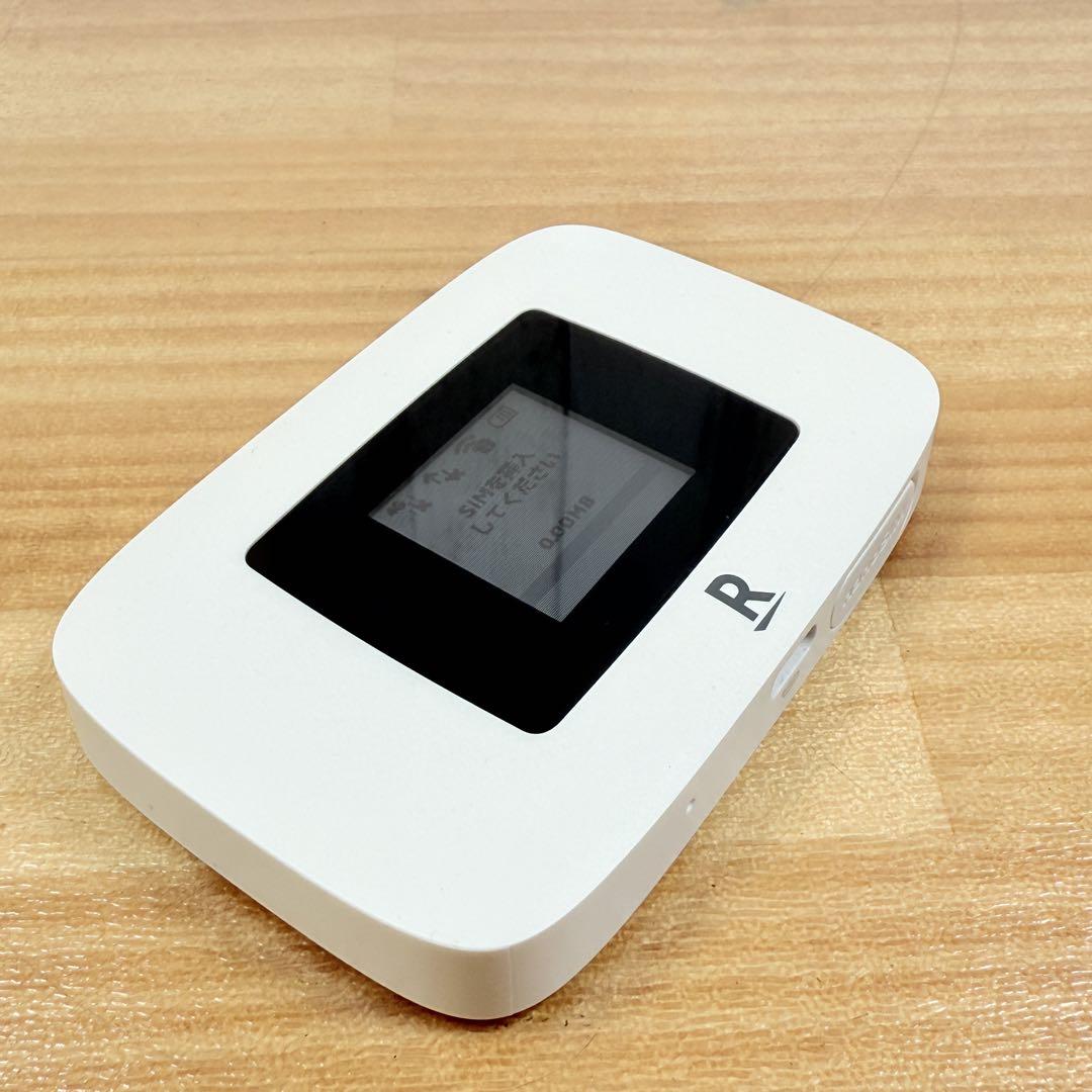 楽天ポケットWi-Fi T99W541 ホワイト セイモバイル☆Rakuten WiFi Pocket Platinum [T99W541