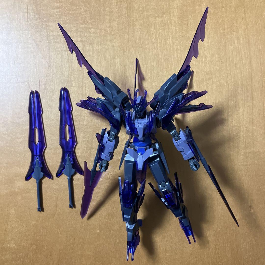 HGBF 1/144 トランジェントガンダムグレイシャー 組み立て済